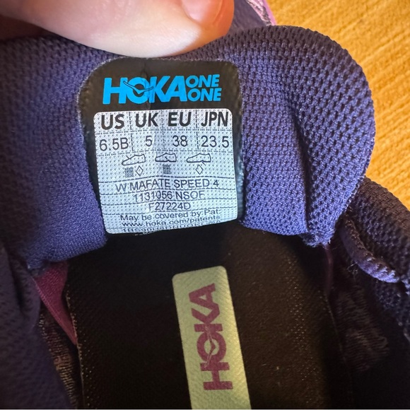 Hoka One One Women's Mafate Speed 4 -  6.5 -Nearly New - Picture 5 of 6